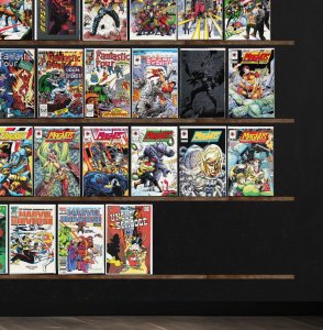 Huge Lot 140+ Comics with Fantastic Four, Magnus Robot Fighter & More!