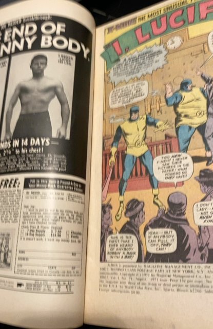 The X-Men #71 (1971)I Lucifer new art and story