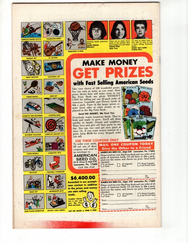 The Inhumans #5 Gil Kane Bronze Age Marvel Classic !!!