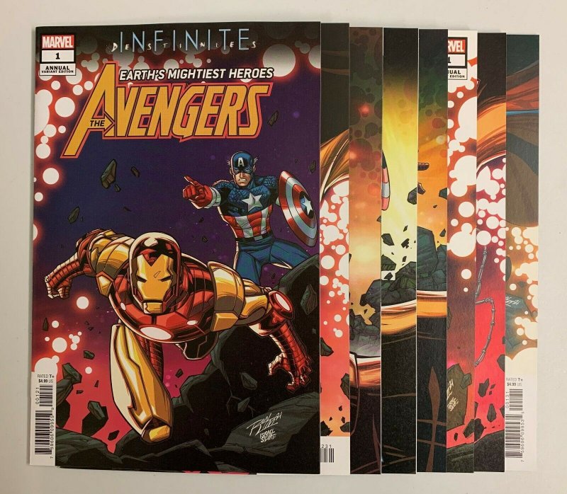 Infinite Destinies Pt 1-8 (Marvel 2021) Ron Lim Connecting Variants (9.0+)