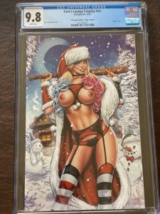 Faro's Lounge Cosplay, Chatzoudis Holiday Nude Edition, CGC 9.8