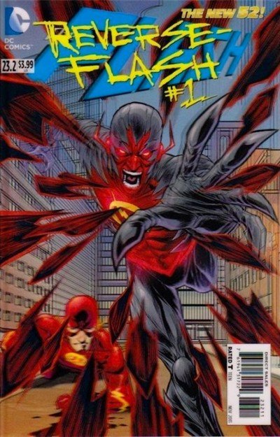 The Flash #23.2  (3-D Motion Cover) Reverse Flash  (ungraded) stock photo ID#B-3