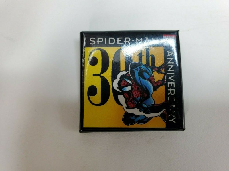 SPIDERMAN 30TH ANNIVERSARY 1992 MARVEL COMICS Vintage PROMO PINBACK BUTTON 