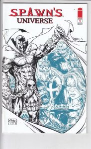 SPAWN UNIVERSE (2021 IMAGE) #1 2ND PRINT CVR A CAMPBELL