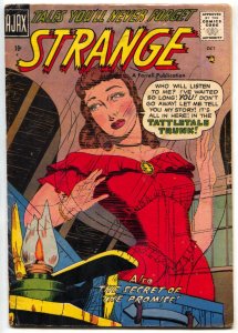 Strange #4 1957- Ajax Horror comic book- Tattletale Trunk FN