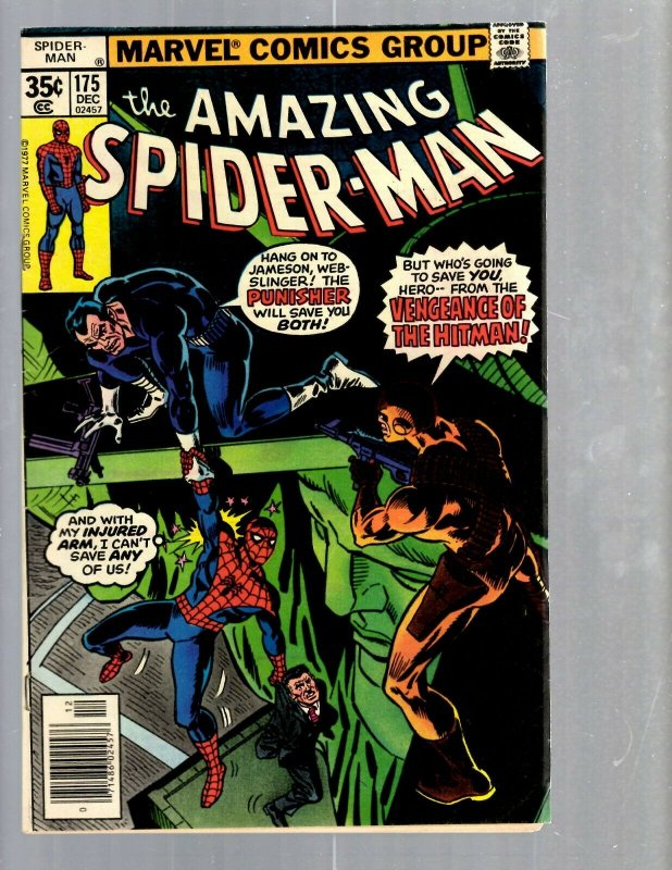 Amazing Spider-Man # 175 VF Marvel Comic Book MJ Vulture Goblin Scorpion TJ1