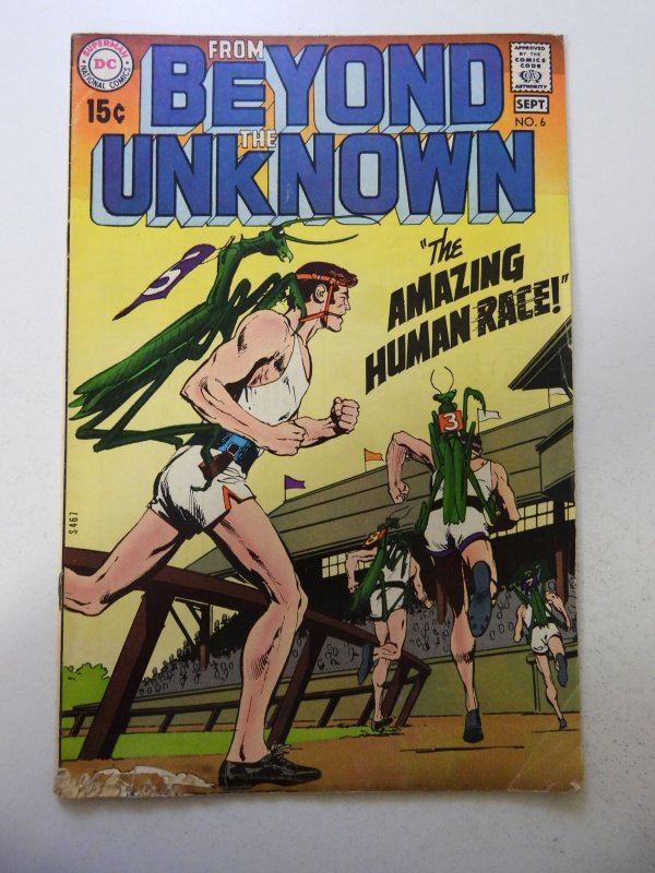 From Beyond the Unknown #6 (1970) VG Condition