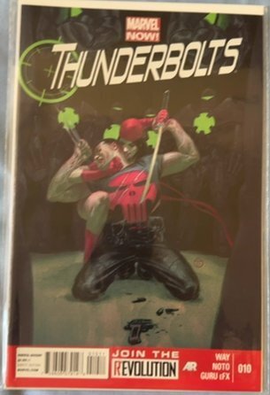 Lot of 9 Comics (See Description) Thunderbolts, Red Hulk, Punisher, Elektra, ...