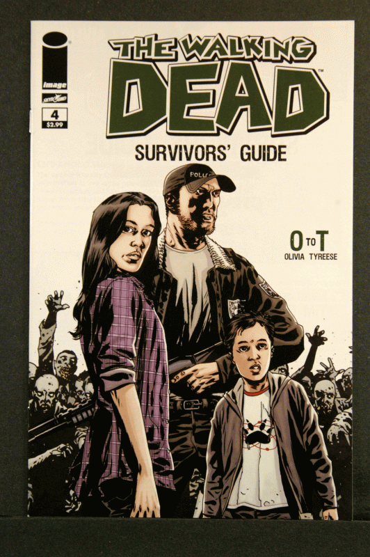 The Walking Dead Survivors' Guide #1, #2, #3, #4 Mint Unread