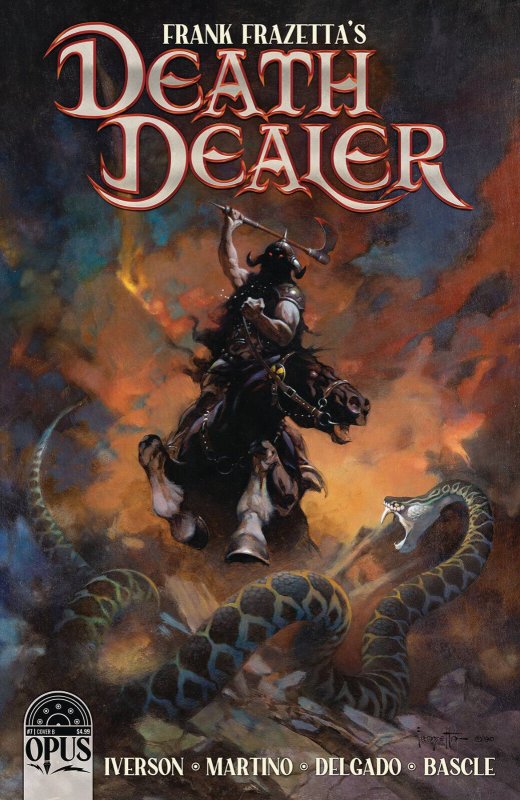 FRANK FRAZETTA DEATH DEALER #7 CVR B FRAZETTA OPUS COMICS