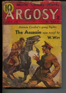 Argosy All-Story Weekly-Pulp-9/15/1934-Will McMorrow-Talbot Mundy