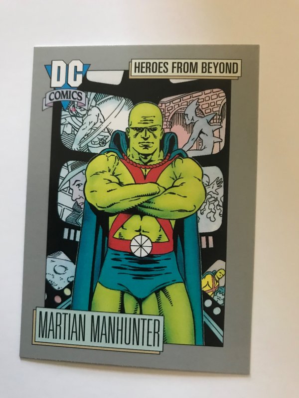 MARTIAN MANHUNTER #121 card : 1992 DC Universe Series 1, NM/M, Impel