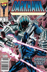 Darkhawk #4 (Newsstand) VF/NM ; Marvel