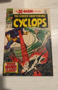 The X-Men #45 (1968)when mutants clash vs quicksilver