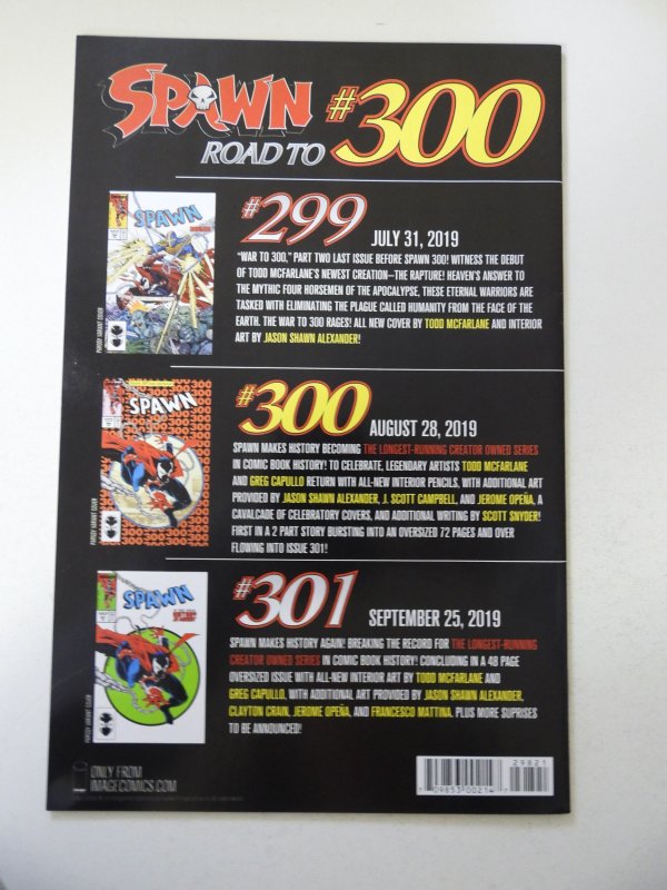 Spawn #298 Cover B (2019) VF+ Condition