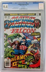 Captain America #203 (1976) Captain America and the Falcon