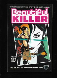 BEAUTIFUL KILLER LIMITED PREVIEW EDITION - ADAM HUGHES COVER! - (9.2) 2002 