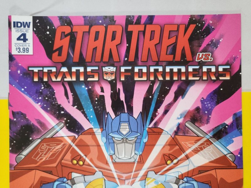 Star Trek Vs Transformers #4 Cover A 2018 IDW Publishing