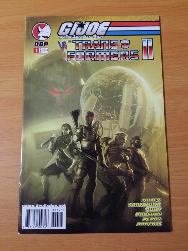 G.I.Joe Vs. Transformers II #3 ~ NEAR MINT NM ~ (2004, DDP Comics)