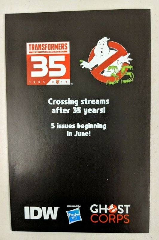 Transformers Ghostbusters Ghosts of Cybertron Part 1 (IDW 2019) Ashcan (9.0) 