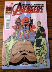 ALL NEW ALL DIFFERENT AVENGERS #1 1:50 VARIANT COVER NM- 9.2 MARVEL COMICS!