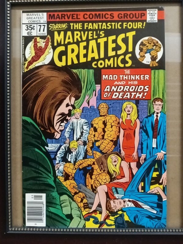 Marvel'S Greatest Comics #77  Marvel Comics 1978 Vf Newsstand. P03