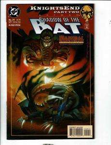 Lot Of 9 Shadow Of The Bat DC Comic Books # 19 21 22 23 25 26 27 28 29 DB12