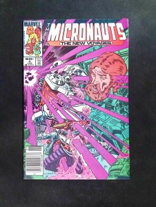 Micronauts The New Voyages #4  MARVEL Comics 1985 VF- NEWSSTAND