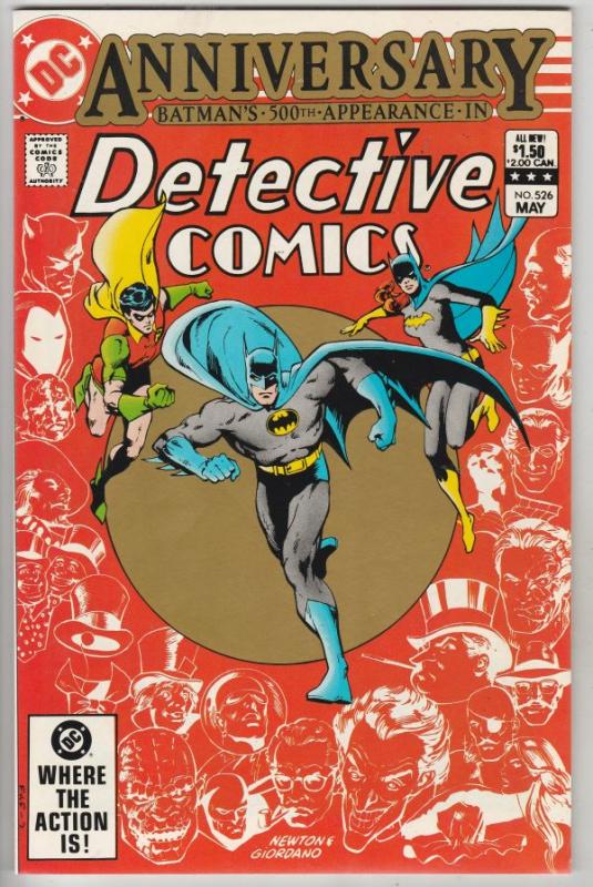 Detective Comics #526 (May-83) NM/MT Super-High-Grade Batman