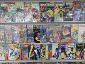 Huge lot 180+ Comics W/ Robotech, Elementals, Tellos & More Avg VF Condition!