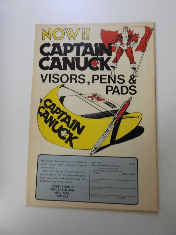 Captain Canuck #3 FN/VF condition
