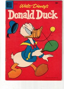 Donald Duck #50 1956 PRICE DROP $39  FN/VF Scrooge Barks Art Red Beards Plunder!