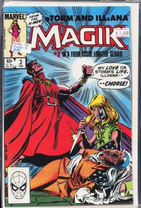 Magik (Storm and Illyana Limited Series) #3 (1984) Magik