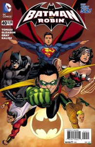 BATMAN AND ROBIN (2011) #40 VF+ THE NEW 52!
