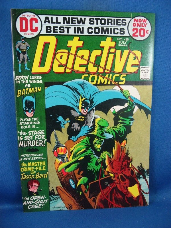 Detective Comics #425 (Jul 1972, DC) VF WRIGHTSON