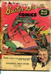 Buster Brown  #17 1940's-Arab cover-adventure-humor-reading copy-P