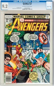 Avengers #170 CGC Graded 9.2 
