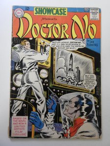 Showcase #43 FR/GD 2/3 book-length spine split, cover detached bottom staple