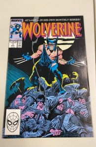 Wolverine #1 (1988)first full time solo series Patch