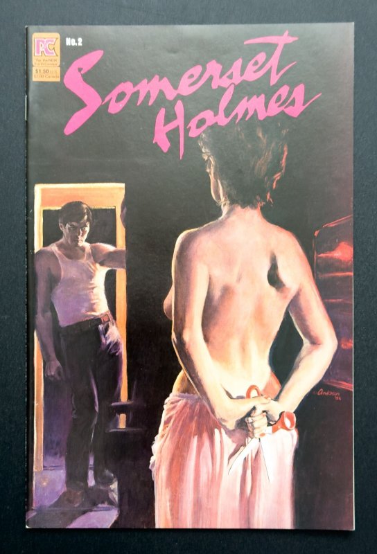 Somerset Holmes #1,2,4,5,6(1983) -Bruce Jones RARE- Missing #3 [Lot 5 bks] VF&NM