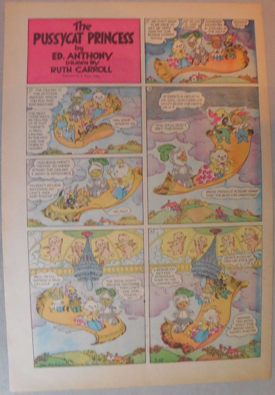 (51) Pussycat Princess by Ruth Carroll from 1942 Near Complete Year!
