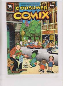 Consumer Comix #1 VF (1st) denis kitchen WISCONSIN DEPARTMENT OF JUSTICE DOJ