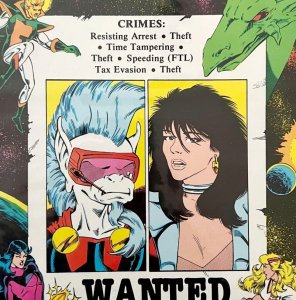 1986 Comics Interview Aristocratic Xtraterrestrial Time Traveling Thieves #1