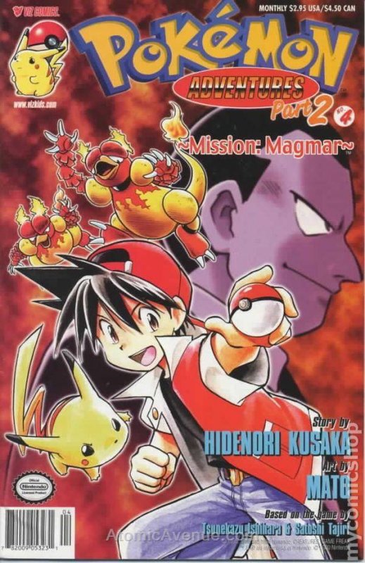 Pokémon Adventures (Red and Blue), Vol. 4