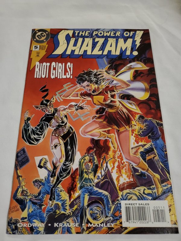 Power of Shazam 5 Near Mint- Cover by Jerry Ordway