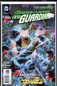 Green Lantern: New Guardians #8 (2012) Justice League