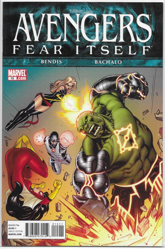 Avengers (vol. 4, 2010) # 15 VF/NM (Fear Itself) Bendis/Bachalo