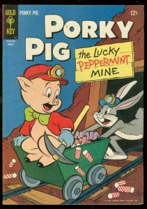 PORKY PIG #3 1965-BUGS BUNNY-GOLD KEY COMICS-MINING CVR FN/VF