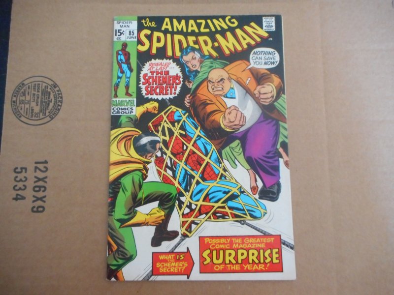 AMAZING SPIDER-MAN # 85 CLASSIC JOHN ROMITA COVER HIGH GRADE GEM VF WOW!!!