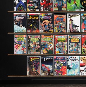 Huge Lot 140+ Comics with Batman And Robin, Supergirl, Superman & More!